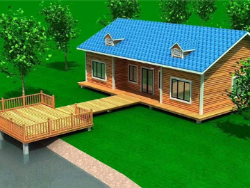 景区木屋