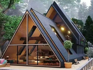 景区三角木屋